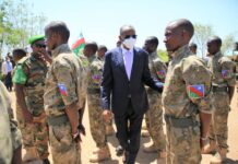 Madaxweyne Lafta Gareen oo tababar u soo xiray ciidamo cusub + Sawirro