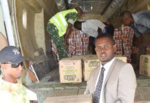 Sawirro: Dowladda Soomaaliya oo deeq gaarsiisay Magaalada Jowhar