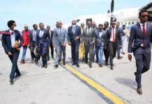 Madaxweyne Lafta Gareen oo dib ugu laabtay magaalada Baydhabo