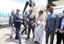 Madaxweyne Lafta Gareen oo dib ugu laabtay magaalada Baydhabo