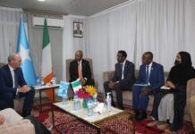 Soomaaliya iyo Ireland oo ka wada hadlay taageerada amniga iyo wax wadaagga