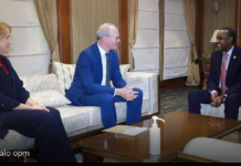 Ra’iisul wasaaraha XF oo qaabilay wafdi ka socda Ireland