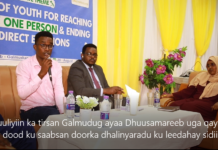 Kulanka dhalinyarada & siyaasada oo lagu qabtay Dhuusamareeb