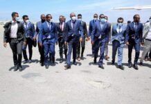 Madaxweyne goboleedkii ugu horreeyey oo soo gaaray Muqdisho
