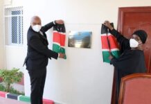 Safaaradda Kenya ee magaalada Muqdisho oo xarigga laga jaray