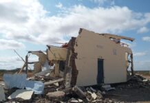 Al-Shabaab oo qaraxyo ku burburisay garoonka Buulo-burte + Sawirro