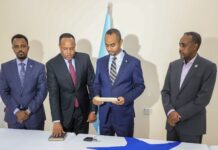 Wasiirka cusub ee wasaaradda amniga oo maanta xilka la wareegay