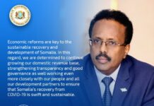 Somali president addresses the 76th session of the UN General Assembly