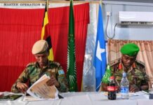 SNA and AMISOM launch Joint Operations Coordination Centre (JOCC) in Mogadishu