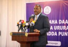 Saciid Deni oo ka hadlay xiisadda siyaasadeed ee Villa Soomaaliya