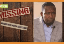 The missing Horn of Africa Analyst Abdiwahab Sheikh Abdisamad found alive