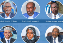 Doorashada kuraas ka mid ah Aqalka Sare oo ka dhacday Muqdisho