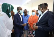 Duqa Muqdisho oo kormeeray isbitaalka Banaadir + Sawirro