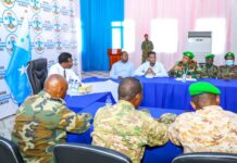 Qoor Qoor oo la kulmay saraakiil ka tirsan ciidamada AMISOM