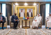 Somalia’s FM meets with his Qatari counterpart