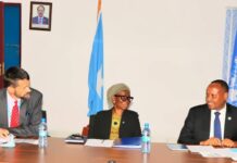Wasiirka amniga oo qabtay shir looga hadlayey horumarinta Booliska