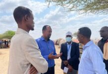 Sawirro: Wafdi ka socda Koonfur Galbeed oo gaaray degmada Waajid