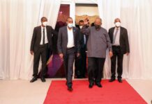 Sawirro: Rooble oo ka qeyb-galay casho sharaf loogu sameeyey Jabuuti