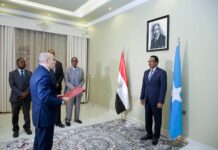 Madaxweyne Farmaajo oo warqadaha aqoonsiga ka guddoomay safiiro cusub