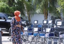 Sawirro: Marwada Madaxweynaha oo daah-furtay Olole lagu taageerayo Naafada