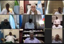 R/W Rooble oo guddoomiyey shir ay yeesheen Golaha Wada-tashiga Qaran