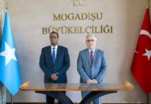 Maxay ka wada-hadleen Cali Guudlaawe iyo safiirka dalka Turkiga?