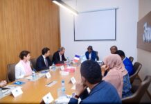 Sawirro: Wasiirka Arrimaha Dibadda oo qaabilay wafdi ka socday Faransiiska