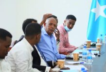 Sawirro: Shirka xiriirinta gurmadka abaaraha gobolka Banaadir oo qabsoomay