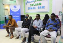 Lacago maalgalin ah oo laga bixiyay xarunta Salaam Somali Bank ee Madiino