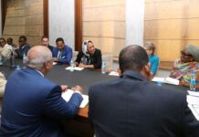Sawirro: R/W Rooble oo kulan la yeeshay Wakiilada Beesha Caalamka ee C6+