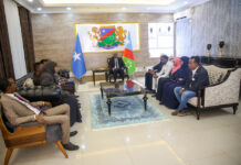 Lafa Gareen oo kulan la qaatay guddiga SEIT ee Koonfur Galbeed + Sawirro