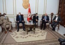 Sawirro: Wasiirka amniga Soomaaliya oo shir uga qayb-galay dalka Tuniisiya