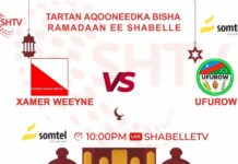 Degmada Ufurow oo xalay guul weyn ka gaartay dhiggeeda Xamarweyne