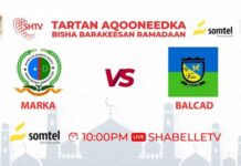 Balcad oo xalay u gudubtay wareega Semi-Finalka tartanka Shabelle