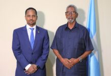 Guddoomiyaha Golaha Aqalka Sare oo la kulmay safiirka dalka Itoobiya + Sawirro