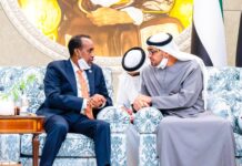 Ra’iisul wasaare Rooble oo kulamo xasaasi ah ka wada dalka Imaaraadka