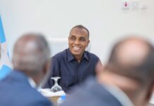 Sawirro: Ra’iisul wasaare Xamza oo kulan la yeeshay Isimada ka socda SSC