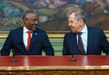 Sawirro: Wasiir Huruuse oo kulan la yeeshay dhiggiisa dalka Ruushka