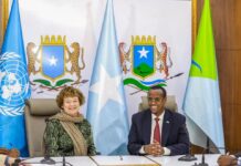 Madaxweyne HirShabelle oo la kulmay ergeyga cusub ee QM + Sawirro