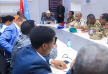 Sawirro: Muxuu ahaa ujeedka shirka uu guddoomiyay wasiir Fiqi?