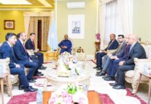 Madaxweynaha JFS oo madaxtooyada ku qaabilay ganacsato Turki ah + Sawirro