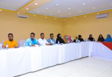 Qaar ka mid ah shaqaalaha Hay’adda SoDMA oo tababar looga furay Muqdisho