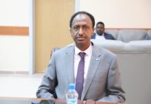 Wasiirka amniga oo hortegay guddi ka tirsan Golaha Aqalka Sare + Sawirro