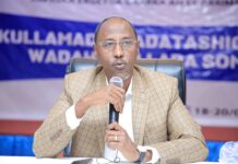 Sawirro: Cabdikariin Xuseen Guuleed oo weli kulamo ka wada Koonfur Galbeed
