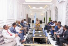 Somali president meets Galmudug elders on fight against Al-Shabaab