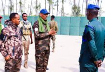 Taliyaha Booliska Soomaaliya oo kormeer ku tegay degmada Cadale + Sawirro