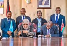 Dowladaha Soomaaliya iyo Kenya oo gaaray heshiis muhiim ah + Sawirro