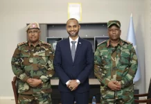 Khilaaf xoogan oo soo kala dhex-galay wasiirka difaaca iyo taliyaha Xoogga