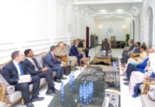 Sawirro: Madaxweyne Xasan Sheekh oo qaabilay wafdi ka socda Turkiga