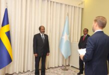 Madaxweynaha JFS oo warqadaha ka guddoomay safiir cusub + Sawirro